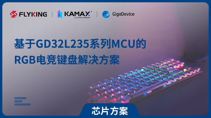 芯片方案 | 基于GD32L235系列MCU的RGB电竞键盘解决方案
